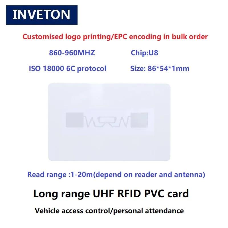 INVETON PVC RFID ī нú Ÿ UHF RFID ī ±,     ý, 860-960mhz, 1-20m